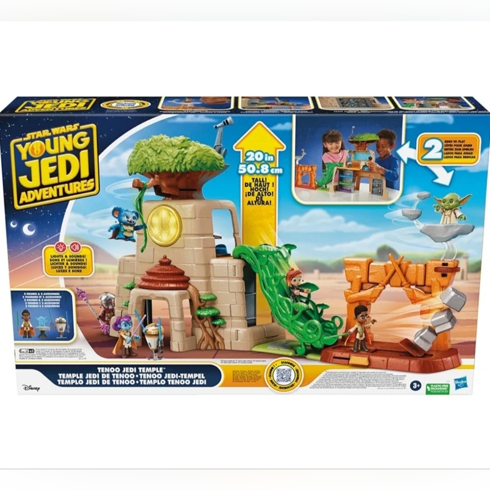Star Wars Young Jedi Adventures Tenoo Jedi Temple Kai Brightstar Training Droid